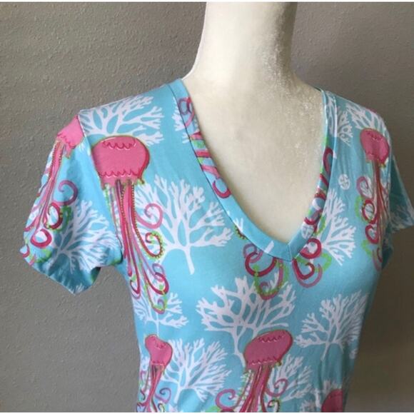 Simply Southern Jellyfish Tee NWT Small - Picture 2 of 4